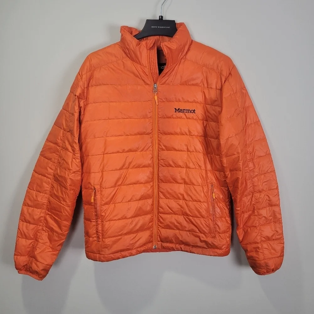 Marmot 700 Fill Duck Down Jacket Winter Feather Coat Puffer Mens Size Small